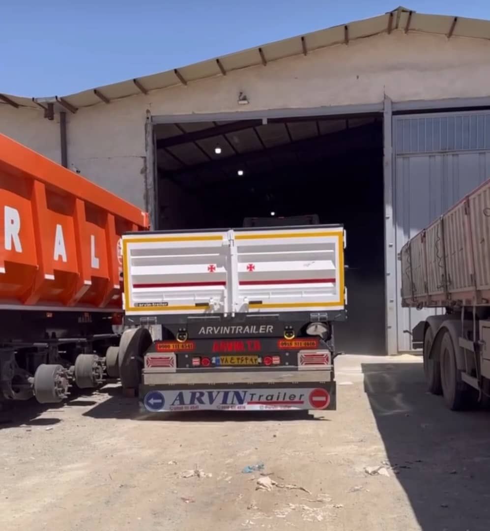 تولید و تعمیر تریلی آروین تریلر در همدان